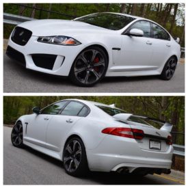 This Jaguar XFR-S was tuned by ECU Tuning Group of North Carolina last year with the result of 637hp with our pulley/tune upgrade. The car was re-tuned this morning for cat-less headers. The tolerance in the rear O2 monitors was raised so the CEL doesn't come on. #Jaguar #XFRS #JaguarTuning #ECUTuning #ECUTuningGroup